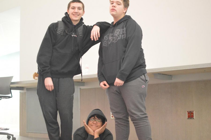 Sophomore friends Zach Duzan, Patrick Cullity and Jerry Valeros have been friends for many years. They have all been successful in their respective sports over the years and together they are a dominant FortNite team.