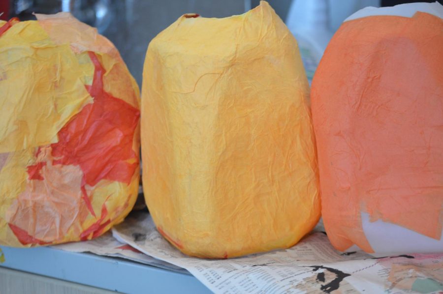 Unfinished pumpkins