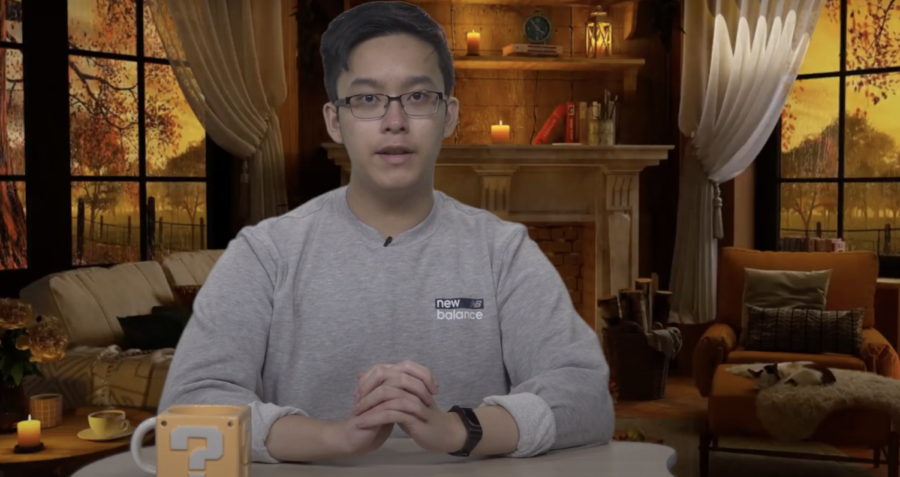 CBN+Reporter+Vinh+Nguyen+introducing+his+Thanksgiving+segment.