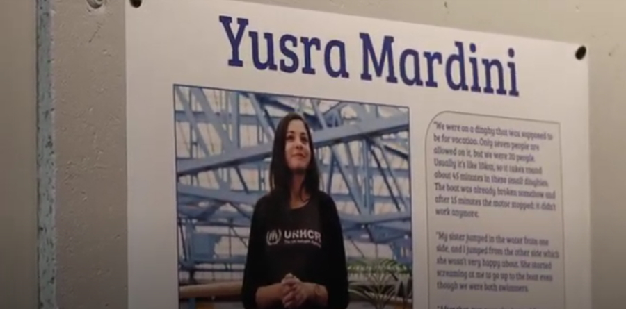 Yusra Mardini, famous Syrian refugee