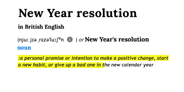 New Year, New Me